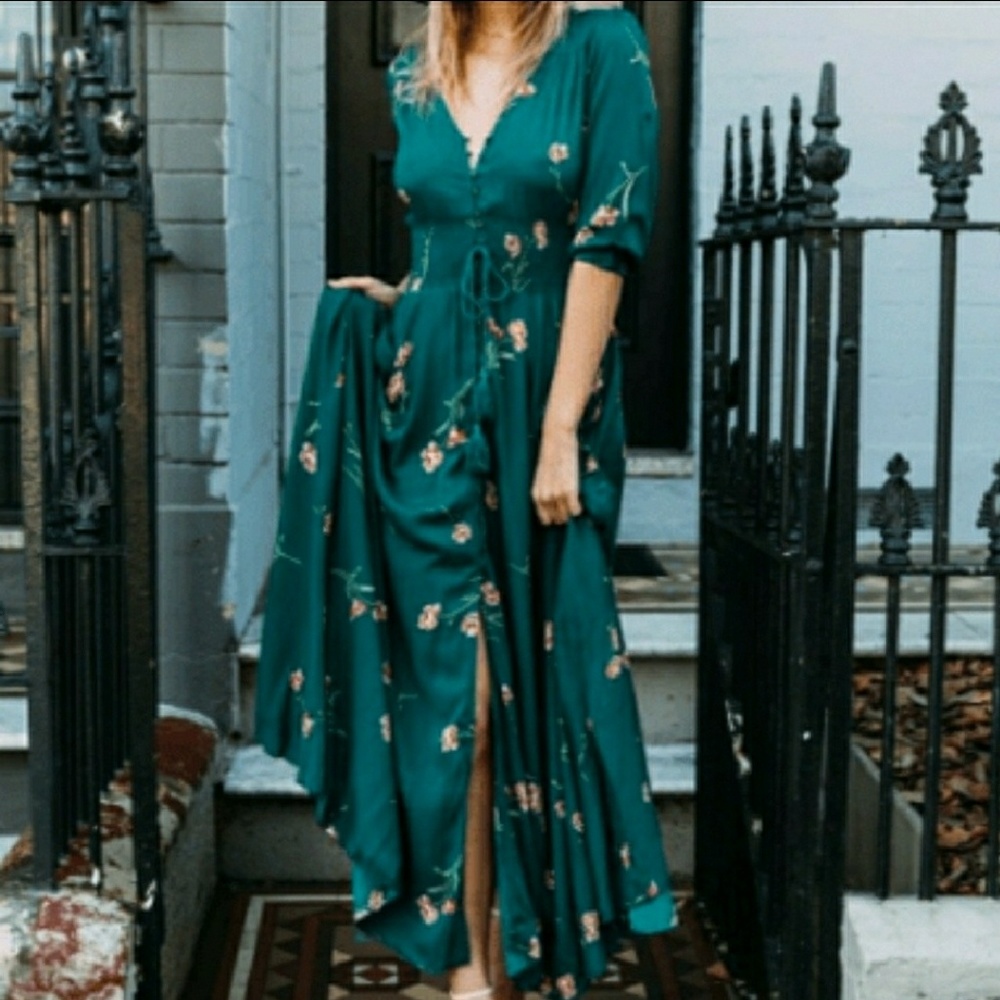 Jaase Indiana Bohemian Maxi Dress size M